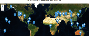 Screenshot of BGUSAT Image Browser