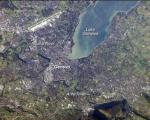 Satellite image of the city of Geneva, Switzerland (Image: NASA)