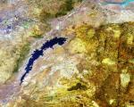 Lake Kariba in Zimbabwe, image courtesy of ESA