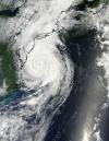 Hurricane Arthur captured by NASA on 4 July.