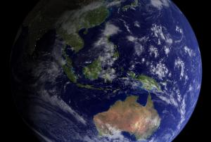 Asia seen from Space