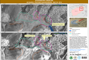 SUPARCO: Emergency map for Afghanistan landslide