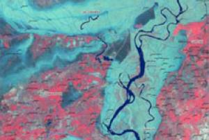 Image from the SERVIR-Himalaya node at ICIMOD in Nepal.