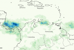 Heavy rains in Central America in November 2010