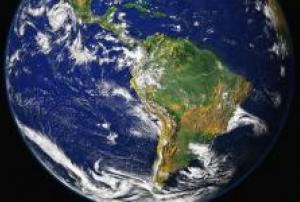 NASA's Goddard Space Flight Center's image of Latin America