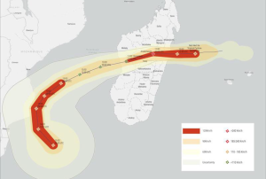 Map source: Global Disaster Alert and Coordination System (GDACS)