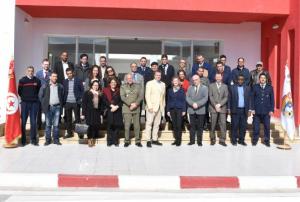 Participants at the workshop organized as part of the UN-SPIDER Technical Adivsory Mission to Tunisia, 4-6 March 2020.